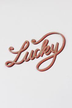 Lucky Logo - 29 Best lucky logo images | Graphic design typography, Typographic ...