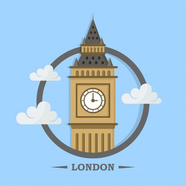 Big Ben Logo - Big ben of london logo design template Vector | Premium Download