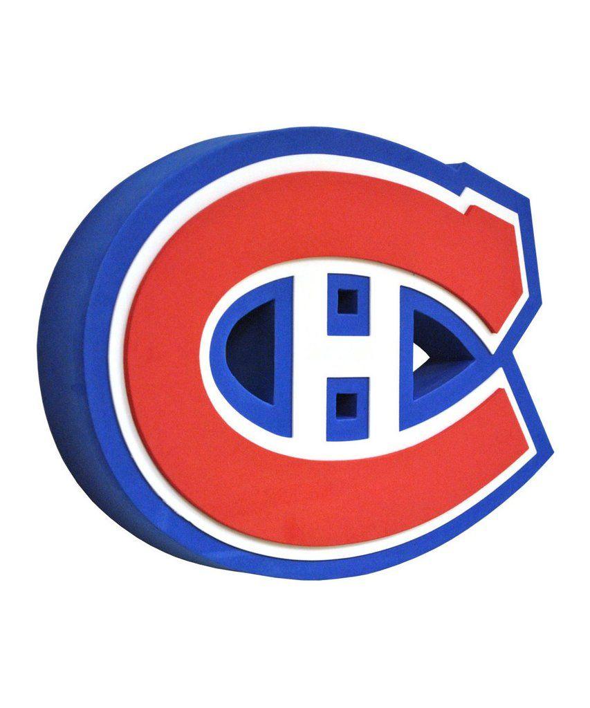 Montreal Canadiens Logo - MONTREAL CANADIENS 3D FAN FOAM LOGO – Pro Hockey Life