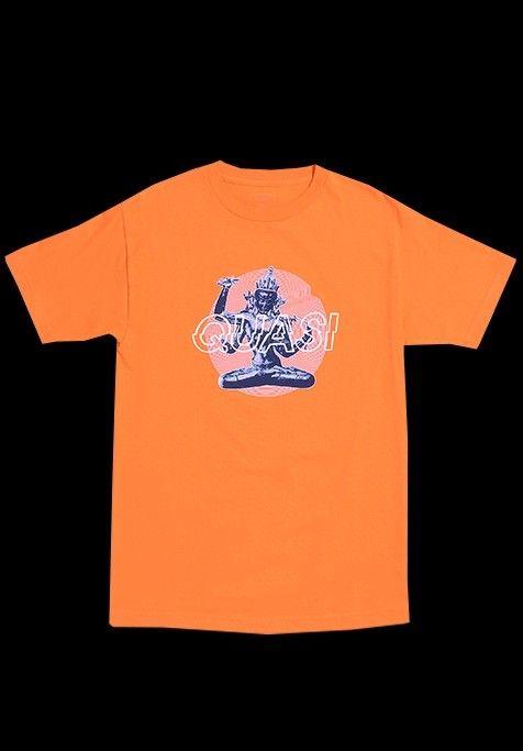 Orange Arrow Clothing Logo - Quasi Lotus Tee Orange & Beast