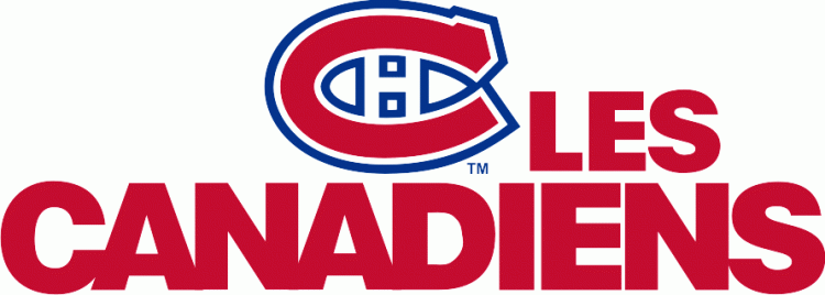 Canadiens Logo - Montreal Canadiens Wordmark Logo - National Hockey League (NHL ...