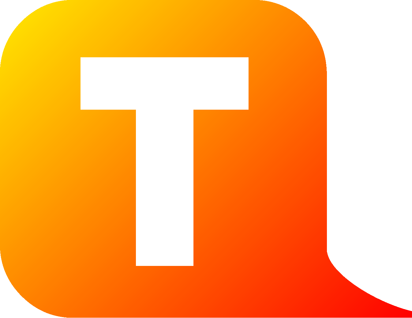 Orange T Logo - T Logos