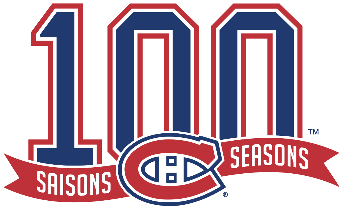 Habs Logo - Montreal Canadiens centennial