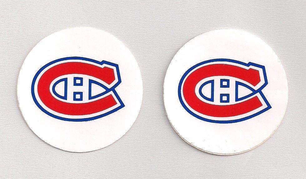 Montreal Sports Logo - Early 1980s Montreal Canadiens NHL Team Logo Decal Stickers Lot of ...