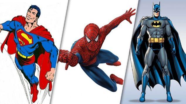 Batman Spider-Man Superman Logo - Ten Ton Hammer | Batman, Spiderman and Superman: The Most Popular