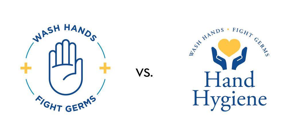 Hand- Hygiene Logo - When logos you love get rejected. Hospital hand washing logo ...