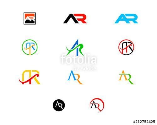 AR Letter Logo - ar letter logo collection