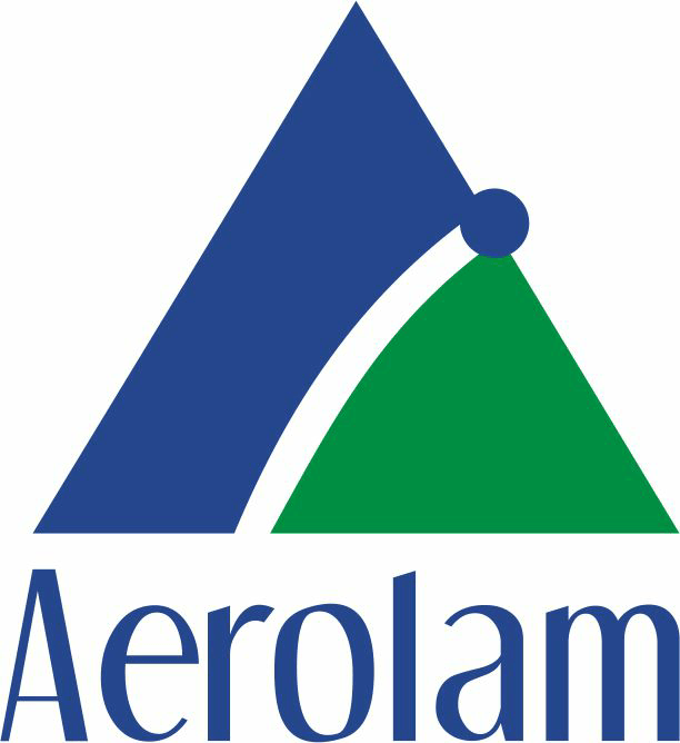 Blue Triangle TM Logo - Aerolam With Triangle A In Green And Blue Colour™