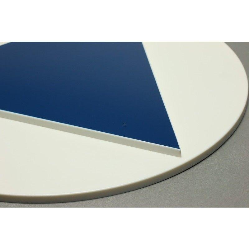 Blue Triangle TM Logo - Buy All Gender Bathroom Door Sign - Round with Blue Triangle As Low ...