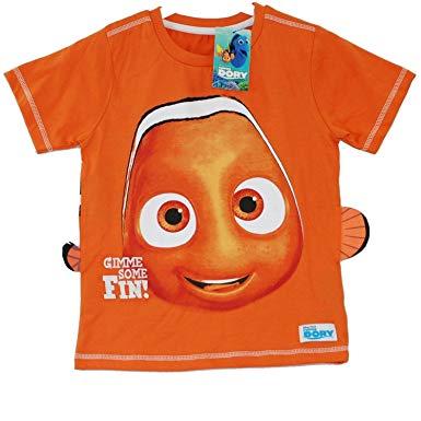 Orange T Logo - Disney® Pixar Finding Dory Nemo Official Orange T Shirt Original New ...