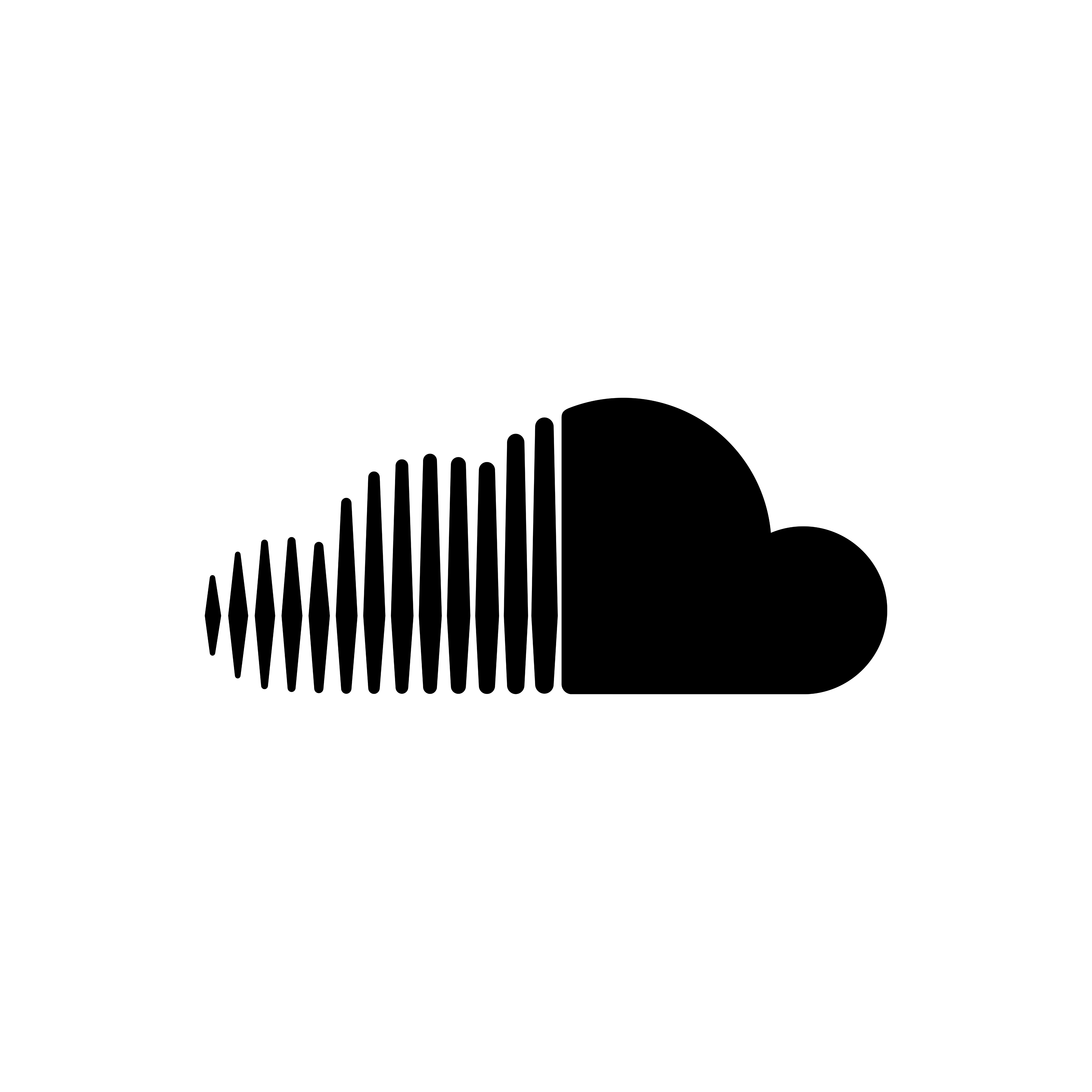 Transparent SoundCloud Logo - PNG and SVG soundcloud black icons for free download