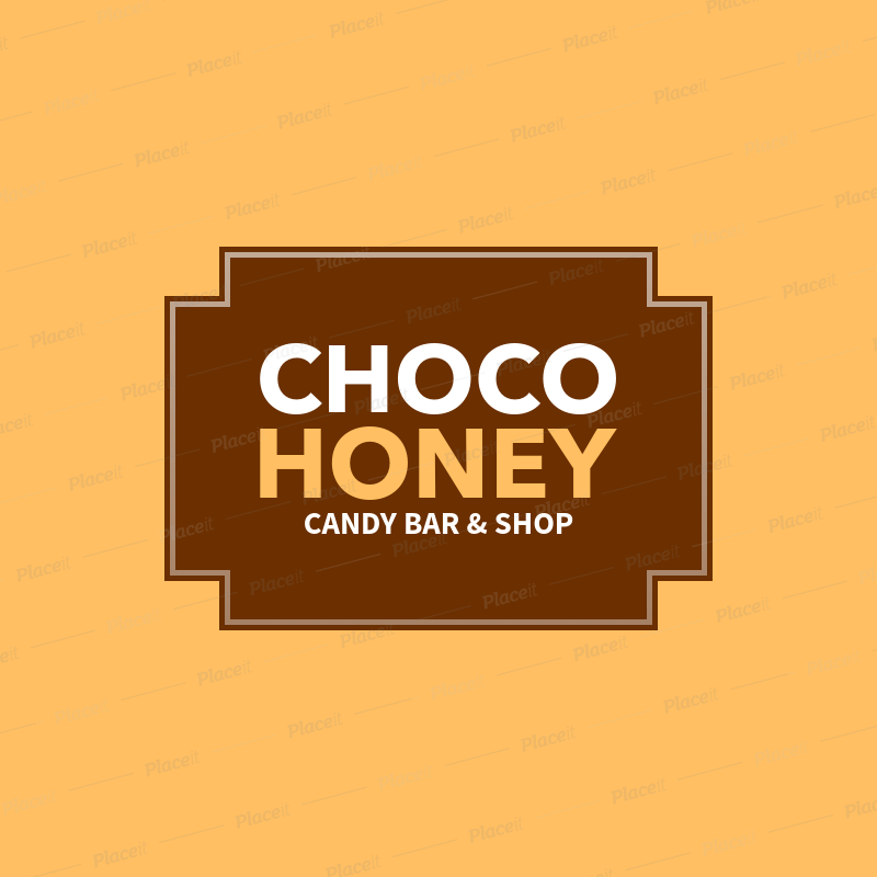 Chocolate Company Logo - Placeit - Candy Shop Logo Maker for a Chocolate Company