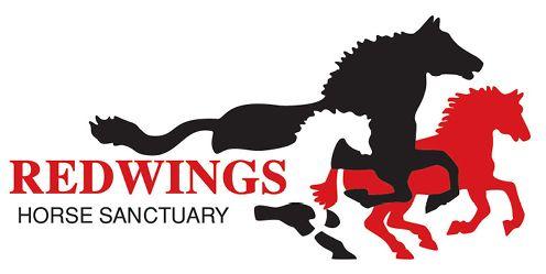 Red-winged Horse Logo - Home | Redwings Horse Sanctuary and Equine Veterinary Centre