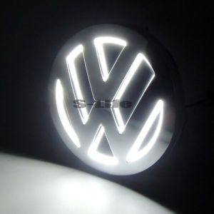 LED VW Logo - Illuminated 5D LED Car Tail Logo Light Badge Emblem Lamps For ...