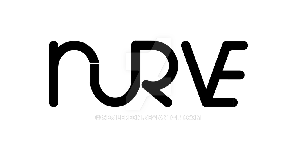 Curved Text Logo - Nurve Curve Text Logo by SpoilerEDM on DeviantArt
