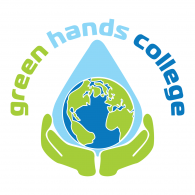 Blue Green College Logo - Green Hands College. Brands of the World™. Download vector logos