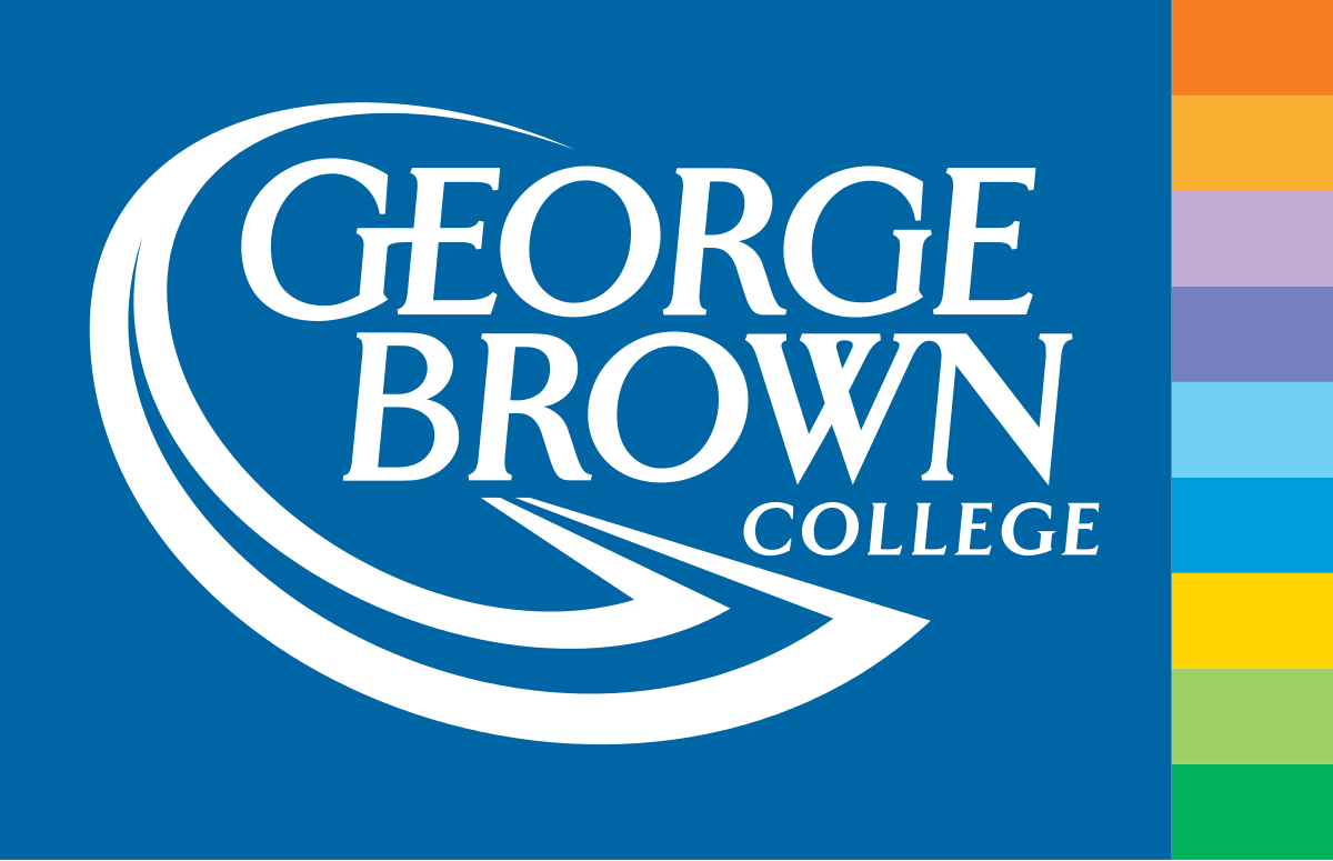 Blue Green College Logo - George Brown College