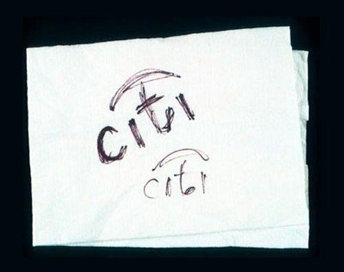 Citi Logo - The $1.5m napkin: Paula Scher's 5 minute logo – Ned Dwyer – Medium