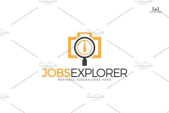 Exployer Logo - Job Explorer Logo Logo Templates Creative Market