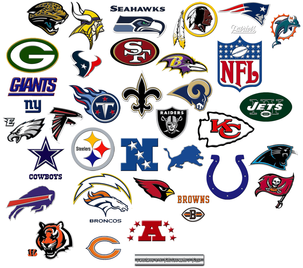 Old NFL Football Logo - LogoDix