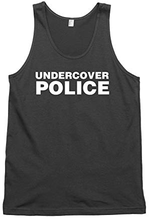 Undercover Police Logo - Daytripper Undercover Police Mens Womens Unisex Vest Tank Top ...