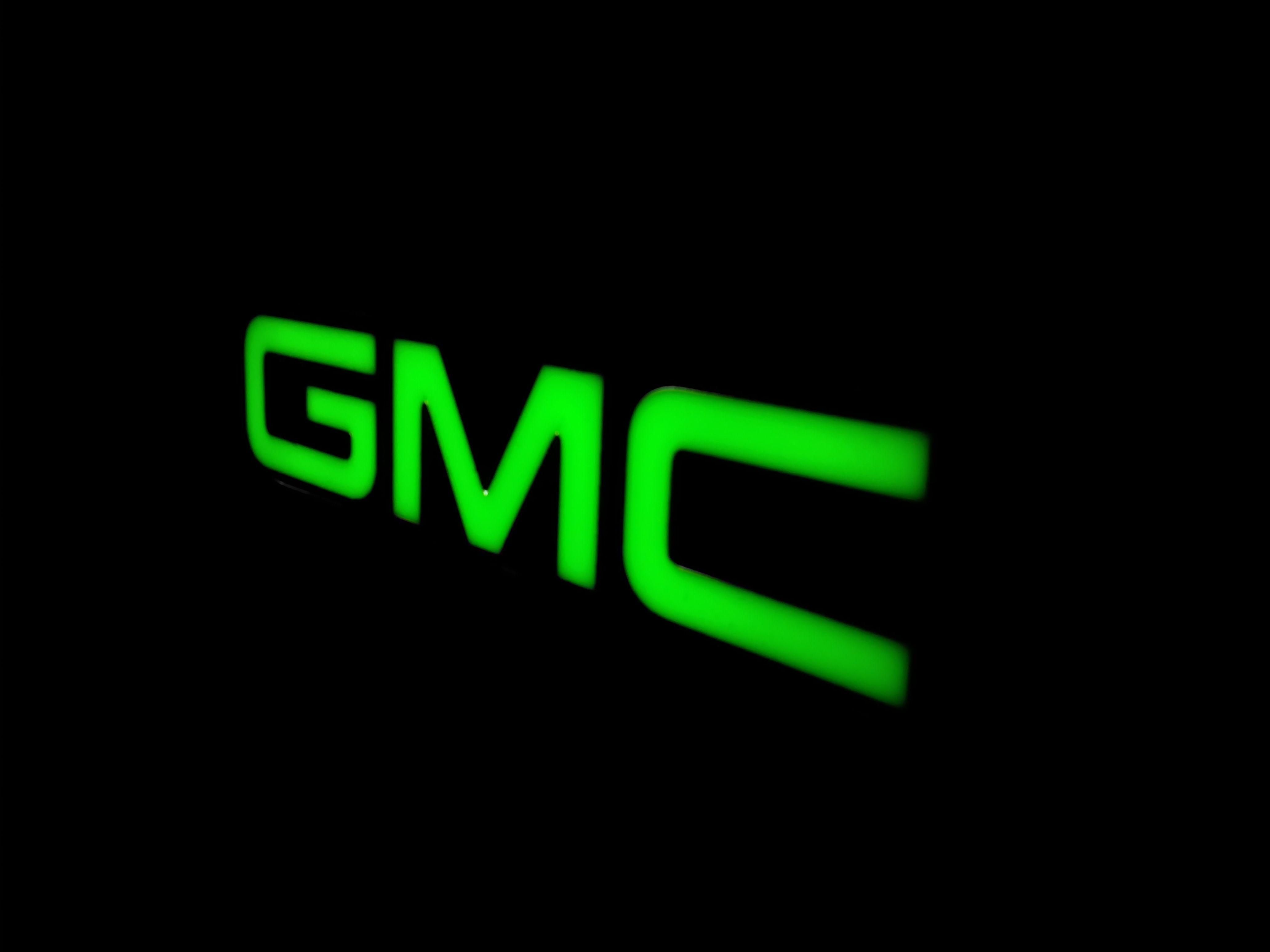 Custom GMC Logo - GMC Custom Lit Truck Logo $275.00. Any vehicle make, any model