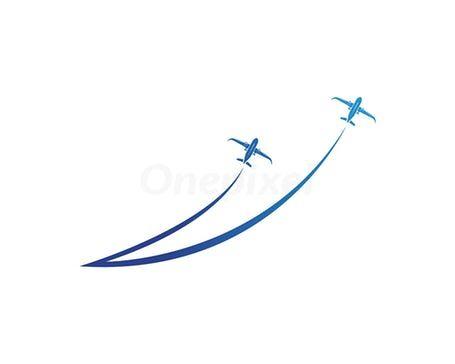 Aircraft Wings Logo - Aircraft, airplane, airline logo label. Journey, air travel ...