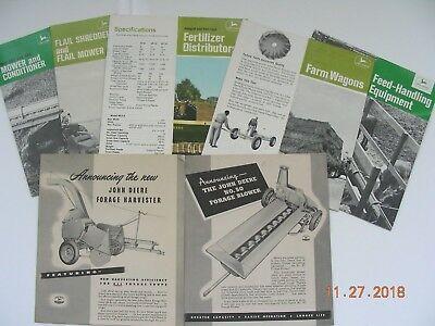 Vintage John Deere Logo - NICE ASSORTMENT OF Vintage John Deere brochures - $14.50 | PicClick