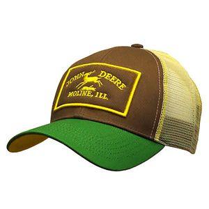 Vintage John Deere Logo - Mens Green With Vintage Logo Cap. Mens Hats. Hats by Gender. Hats