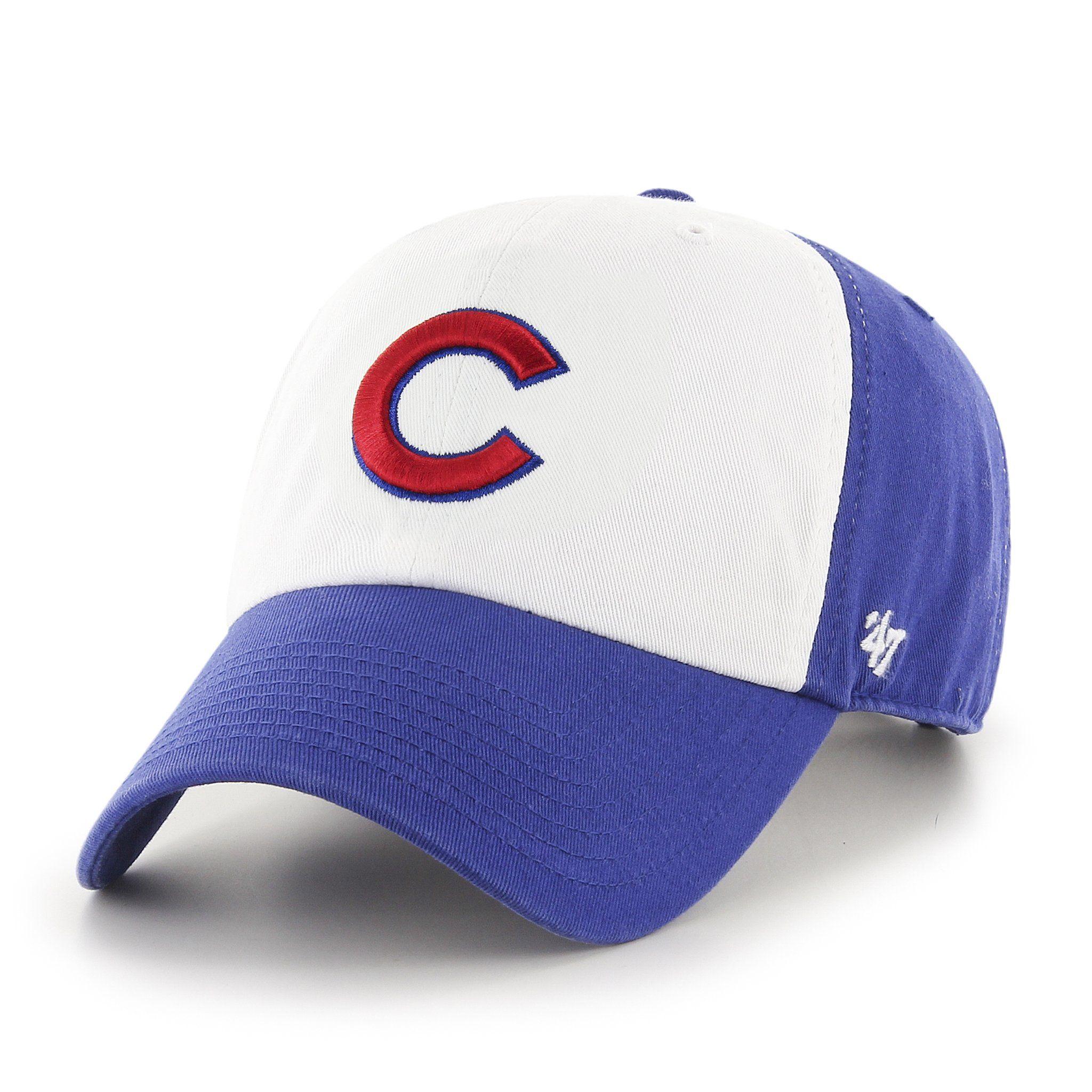 Chicogo Red White and Blue C Logo - Chicago CUBS ROYAL- WHITE FRONT- RED C CLEAN UP - Clark Street Sports