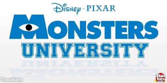 Disney Pixar Monsters University Logo - Disney and Pixar introduce Monsters University from Monsters Inc ...