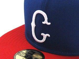 Chicogo Red White and Blue C Logo - Chicago White Sox New Era Hats (1904 RETRO CUBS COLORS) – Retro MLB ...