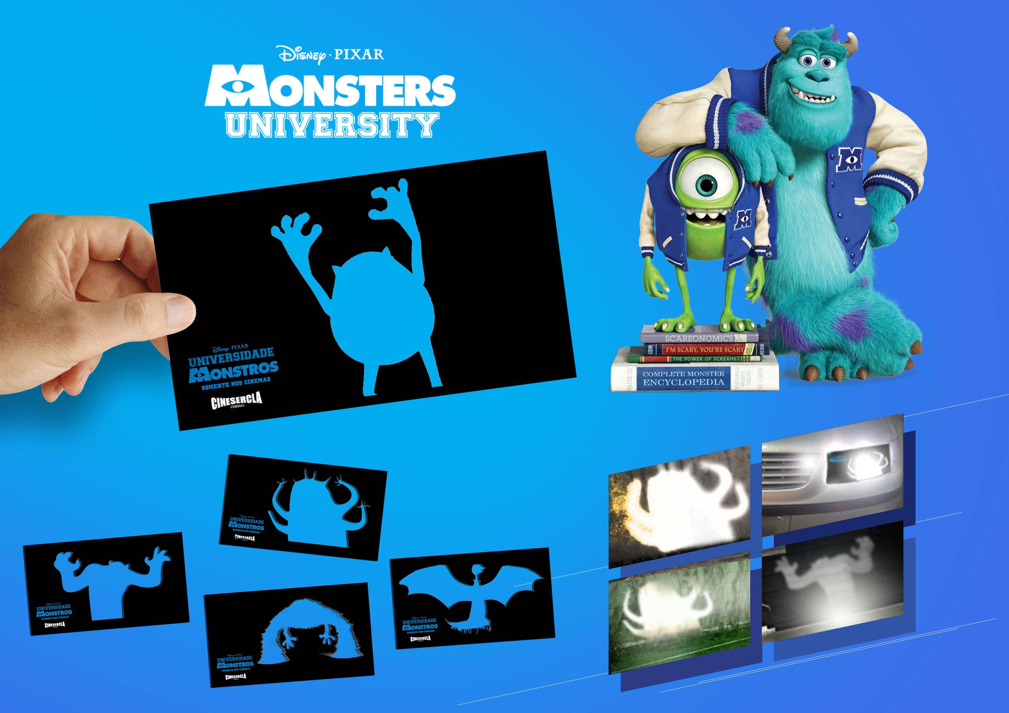 Disney Pixar Monsters University Logo - Custom Decals Draw Attention To Monsters University