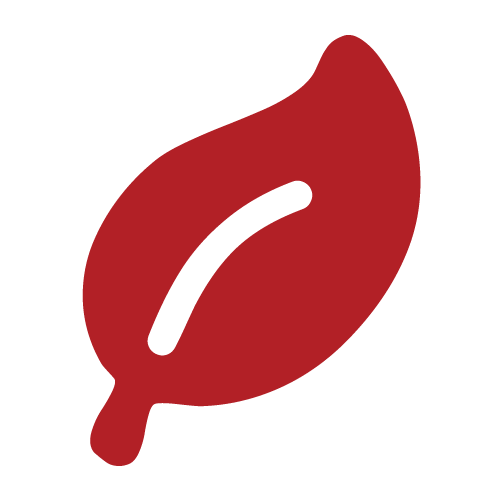 Red Leaf in Circle Logo - 3e-year-and-circle-art-redleaf - La Troisième Avenue