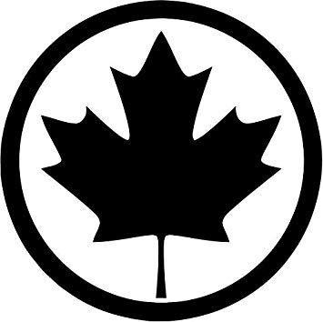 Maple Leaf with Circle Logo - Amazon.com: Canada Maple Leaf Circle Vinyl Decal Sticker- 8