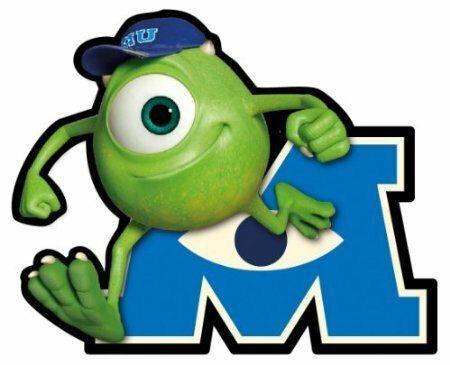 Disney Pixar Monsters University Logo - Disney Pixar Monsters University Mike Wazowski 3