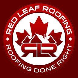 Red Leaf in Circle Logo - Red Leaf Roofing a Quote Photo
