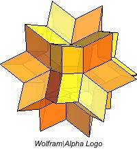 Wolfram Alpha Logo - What's in the Logo? That Which We Call a Rhombic Hexecontahedron ...