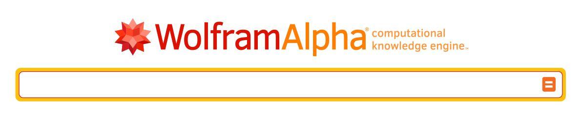 Wolfram Alpha Logo - Wolfram|Alpha