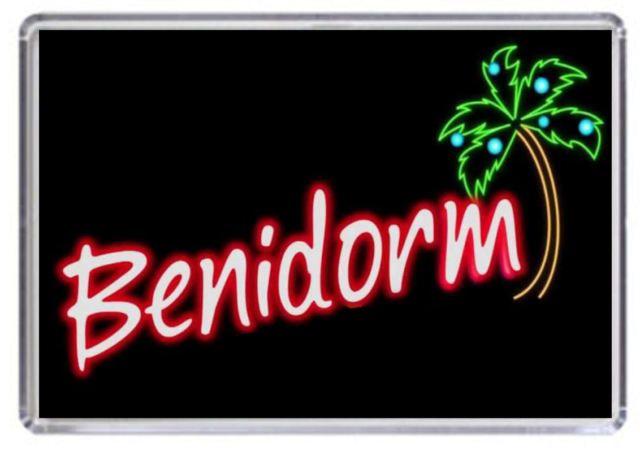 TV Show Logo - Benidorm TV Show Logo Fridge Magnet