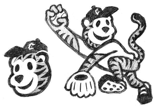 CT Tigers Logo - Connecticut Tigers Sketches | Clink Room