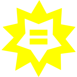 Wolfram Alpha Logo - Yellow wolfram alpha icon - Free yellow site logo icons