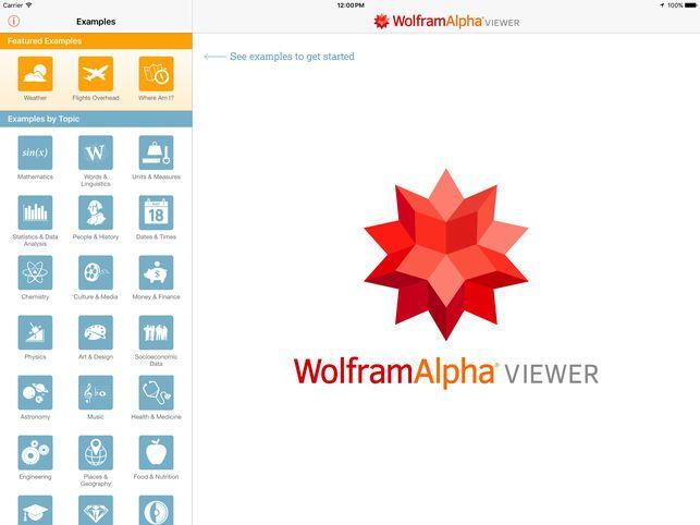 Wolfram Alpha Logo - WolframAlpha Viewer on the App Store