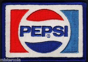 Old Soda Logo - Vintage uniform patch PEPSI soda pop bookend logo medium new old ...