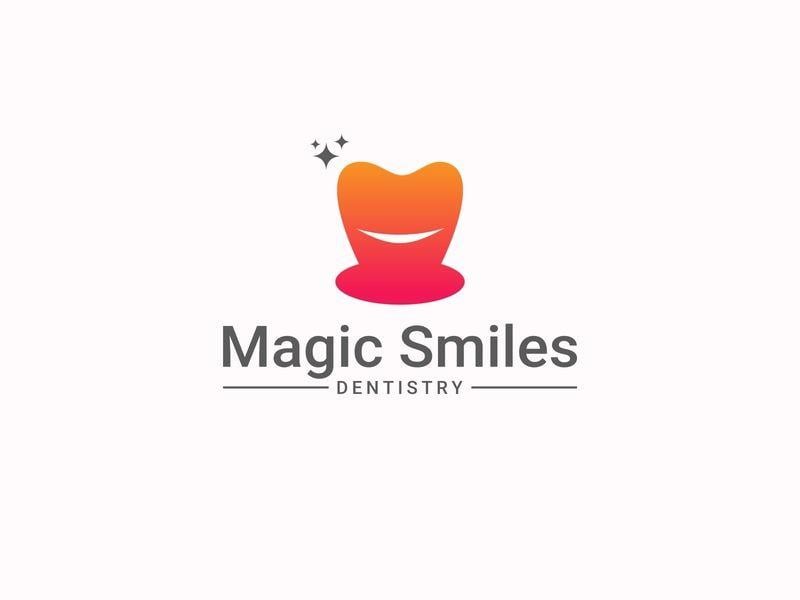 Apple Smile Logo - Magic Smile logo