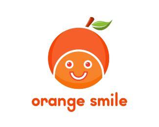 Apple Smile Logo - orange smile logo Designed by user1518959602 | BrandCrowd