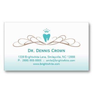 Brown Swirl Logo - Dental Business Card Swirl Tooth Logo Blue Brown. Business Cards