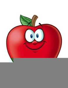 Apple Smile Logo - Smiling Apple Clipart | Free Images at Clker.com - vector clip art ...
