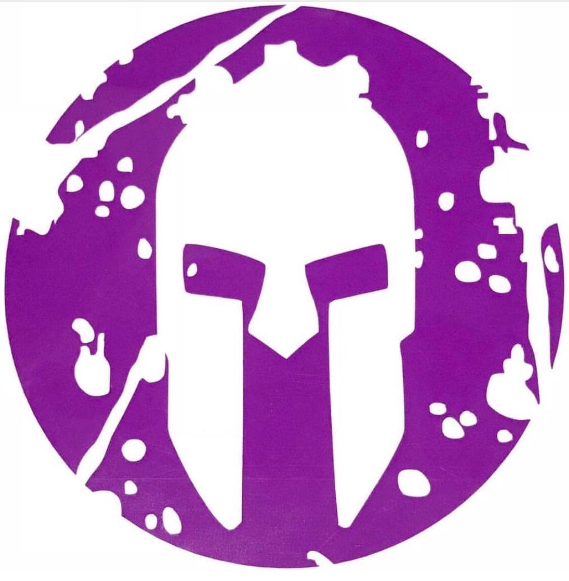 Purple Spartan Logo - Vernon NJ Spartan Ultra