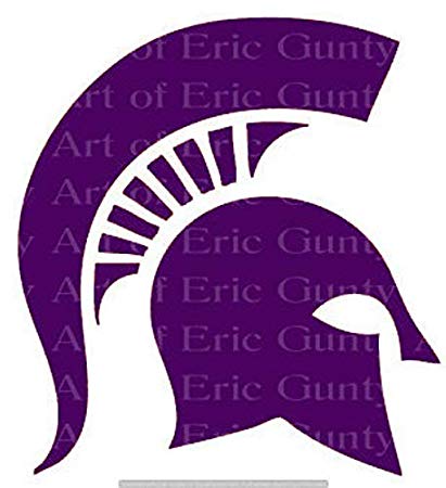 Purple Spartan Logo - 2
